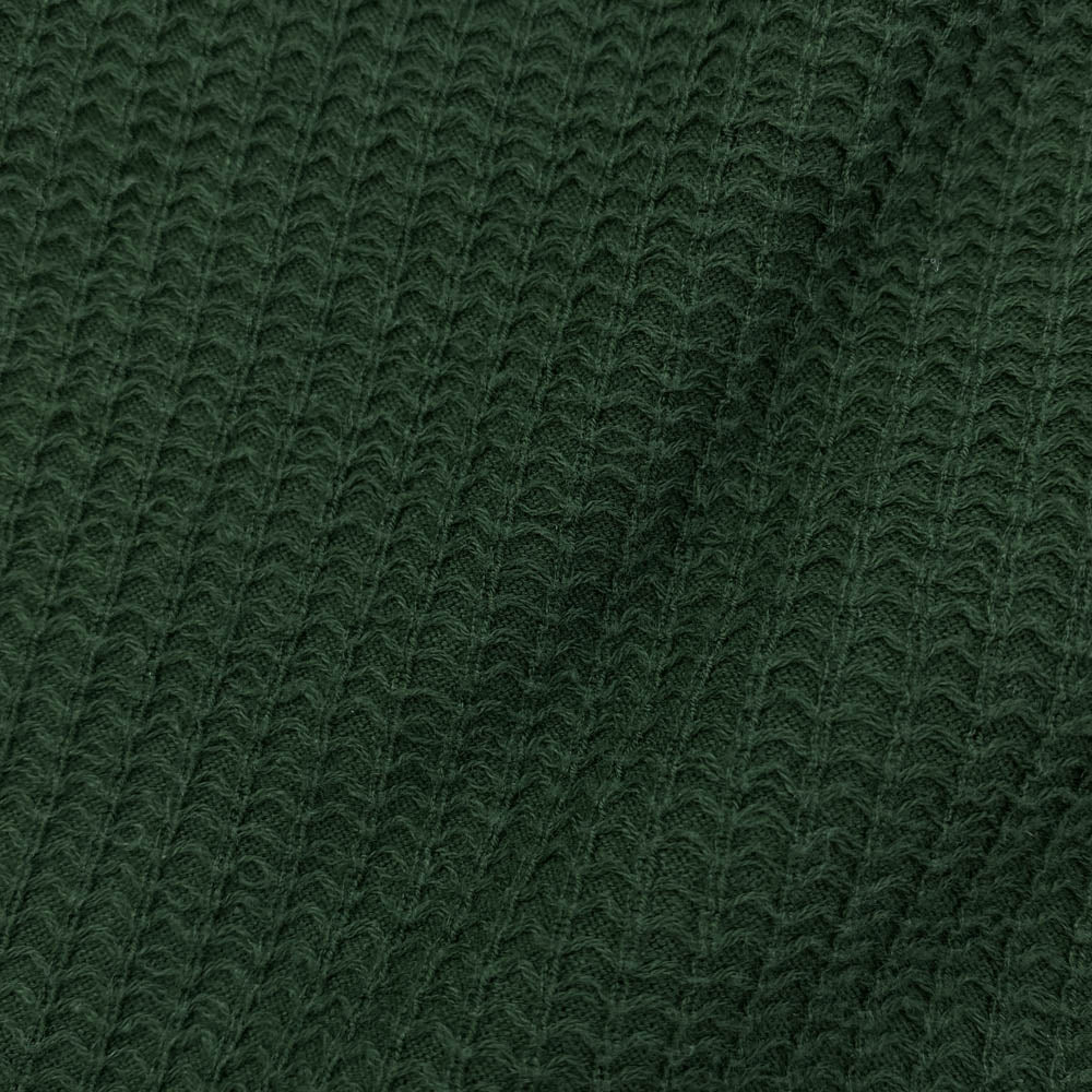 WTAPS ダブルタップス 22AW 222ATDT-CSM27 WAFFLE LS CTPL.REGULAR ワッフル ロングスリーブ Tシャツ グリーン系 04【中古】