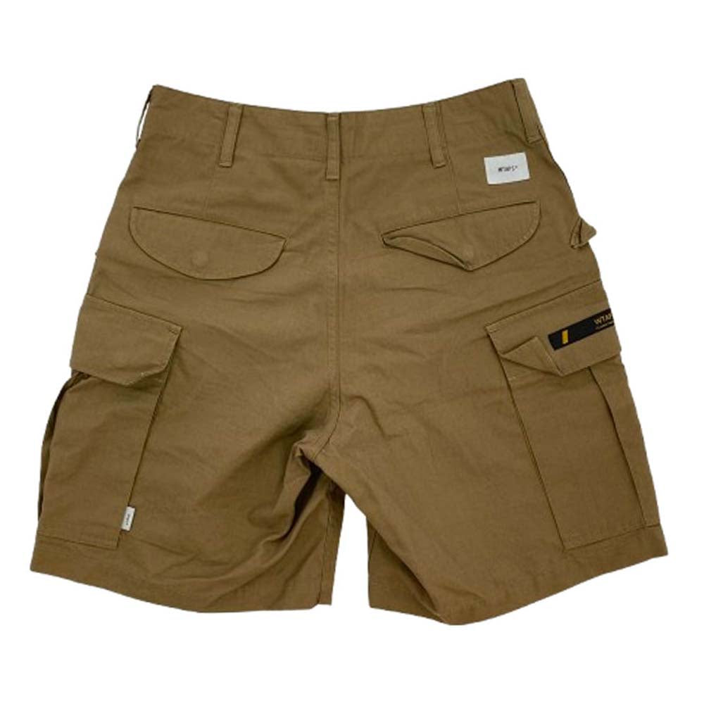 WTAPS ダブルタップス 21SS 211BRDT-PTM05 CARGO  SHORTS  COTTON RIPSTOP カーゴ ショーツ ショート パンツ ブラウン系 1【中古】