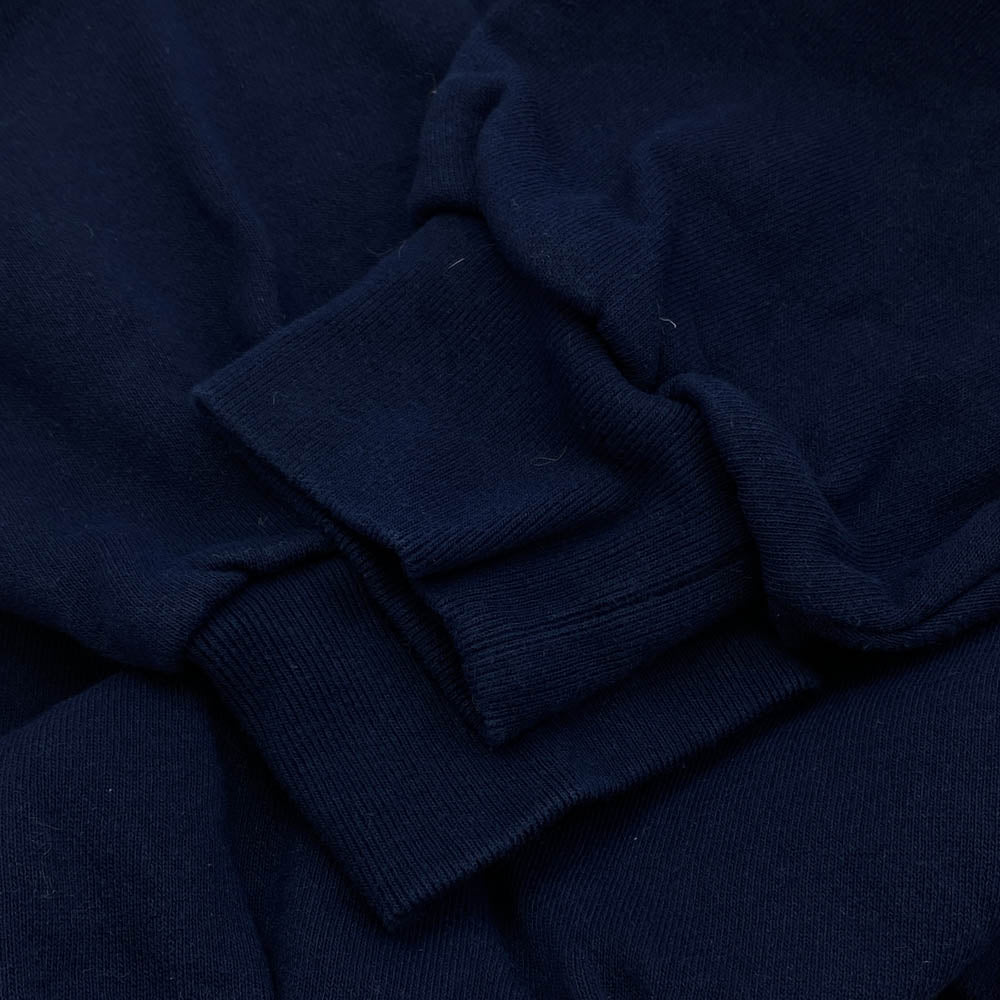 WTAPS ダブルタップス 22AW 222ATDT-CPM01S FORTLESS SWEATER クルーネック ロゴ プリント スウェット ネイビー系 04【中古】