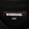 NEIGHBORHOOD ネイバーフッド 22AW 222FPNH-CSM01 CLASSIC-S CREWNECK SWEAT クラシック クルーネック ロゴプリント スウェット ブラック系 XL【中古】