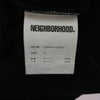 NEIGHBORHOOD ネイバーフッド 22AW 222FPNH-CSM01 CLASSIC-S CREWNECK SWEAT クラシック クルーネック ロゴプリント スウェット ブラック系 XL【中古】