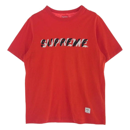 Supreme シュプリーム 19SS Shatter Tee シャッター Tシャツ レッド系 L【中古】
