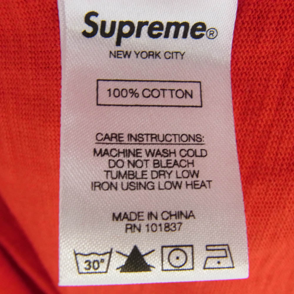 Supreme シュプリーム 19SS Shatter Tee シャッター Tシャツ レッド系 L【中古】