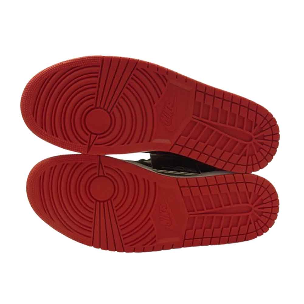 NIKE ナイキ FD4810-061 Women's Air Jordan 1 Retro High OG Satin Bred ウィメンズ エアジョーダン1 レトロ ハイ OG サテンブレッド ブラック系 レッド系 28.5cm【新古品】【未使用】【中古】