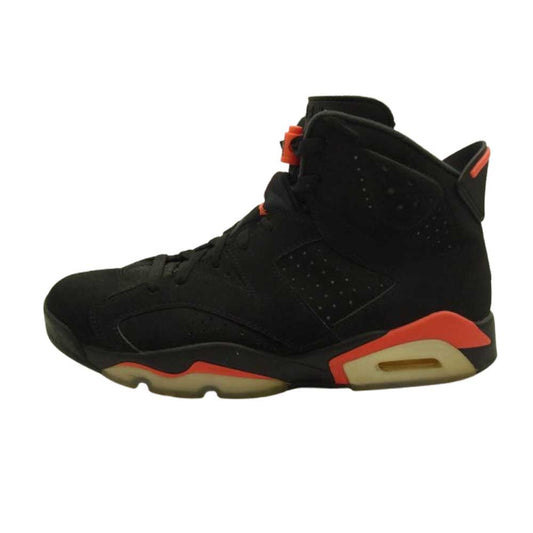 NIKE ナイキ 384664-060 AIR JORDAN 6 RETRO OG BLACK INFRARED エアジョーダン6 OG ブラック インフラレッド スニーカー ブラック系 28.5cm【中古】