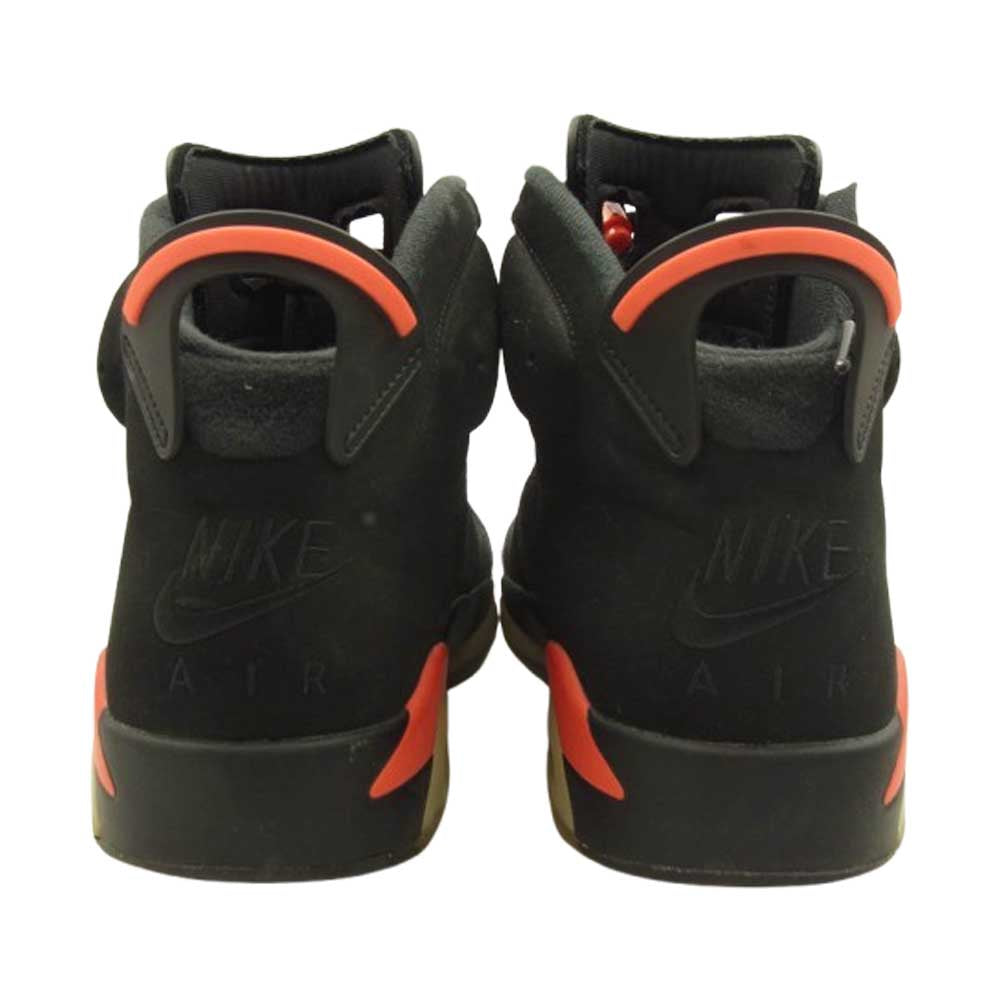 NIKE ナイキ 384664-060 AIR JORDAN 6 RETRO OG BLACK INFRARED エアジョーダン6 OG ブラック インフラレッド スニーカー ブラック系 28.5cm【中古】