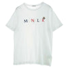 MONCLER モンクレール H10918C00043 SS T SHIRTS プリント Tシャツ ホワイト系 XL【中古】