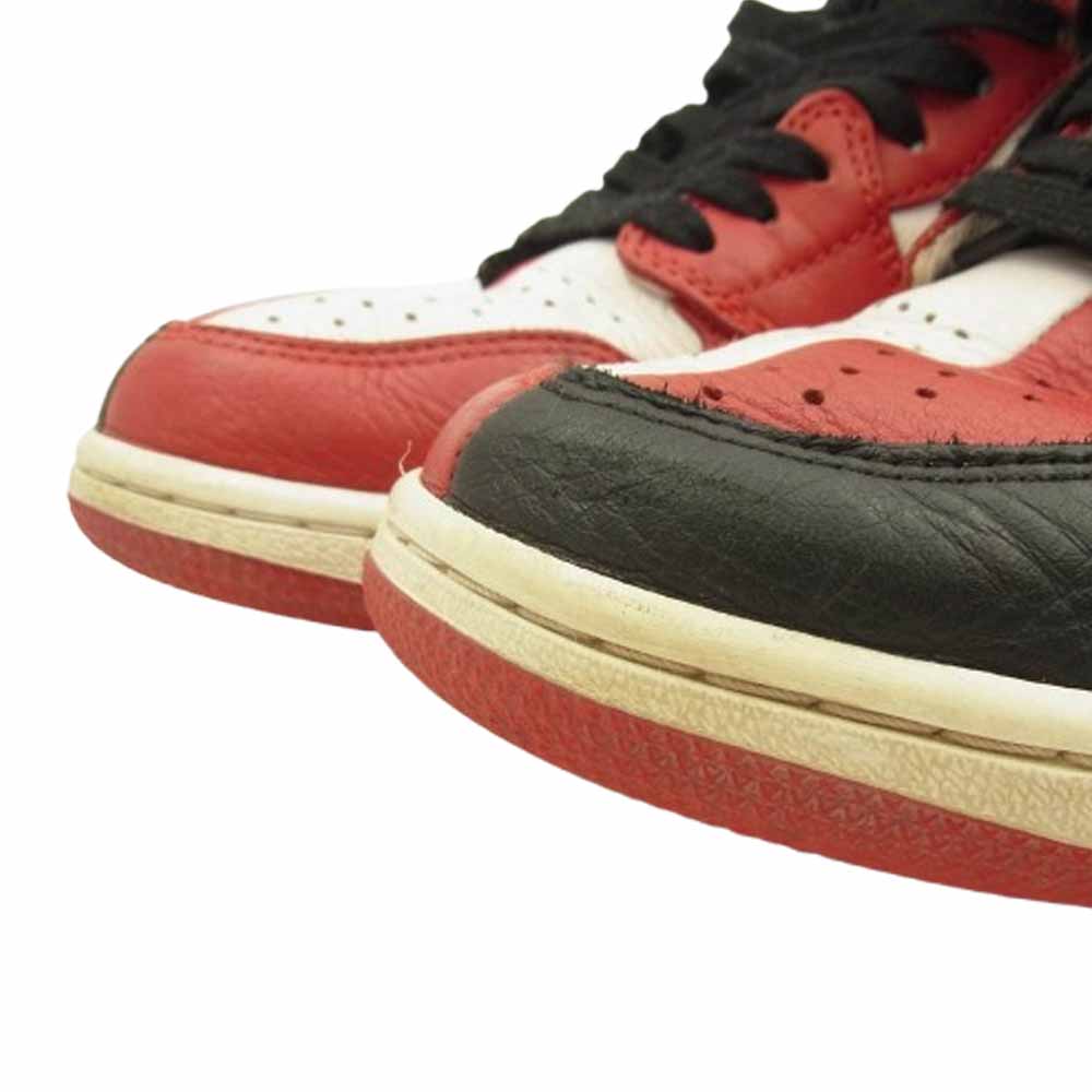 NIKE ナイキ 861428-061 Air Jordan 1 RETRO High OG NRG Homage To Home エアジョーダン1 レトロ ハイ オマージュ・トゥ・ホーム スニーカー 26.5cm【中古】