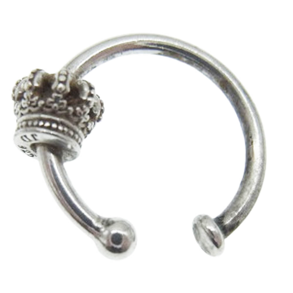 Justin Davis ジャスティンデイビス SGJ916 3 NOSE CUFF クラウン イヤーカフ シルバー系【中古】