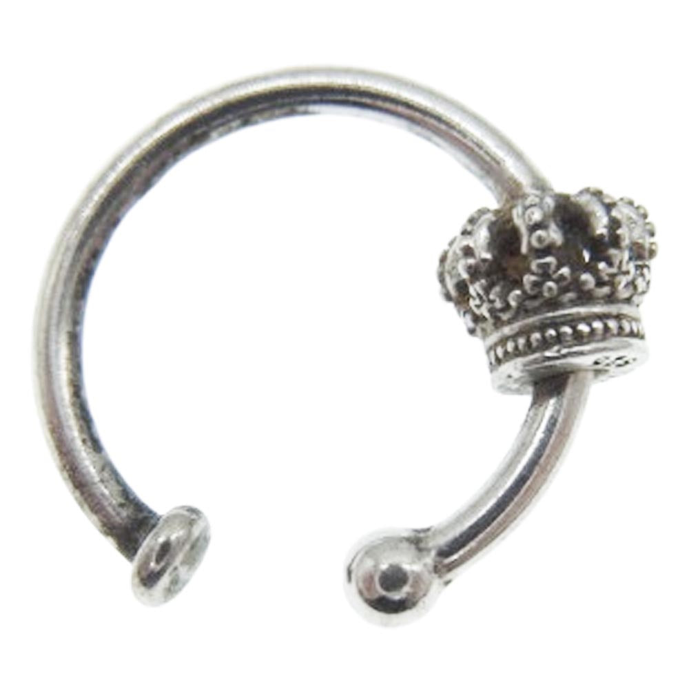 Justin Davis ジャスティンデイビス SGJ916 3 NOSE CUFF クラウン イヤーカフ シルバー系【中古】