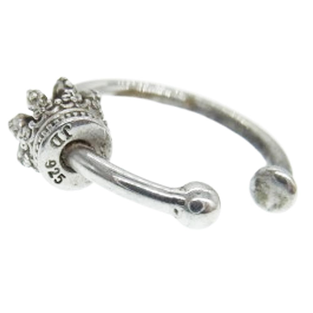 Justin Davis ジャスティンデイビス SGJ916 3 NOSE CUFF クラウン イヤーカフ シルバー系【中古】