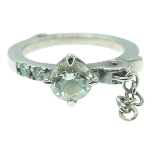 Justin Davis ジャスティンデイビス SRJ757 SANCTUARY サンクチュアリ リング シルバー925 シルバー系 3号【中古】