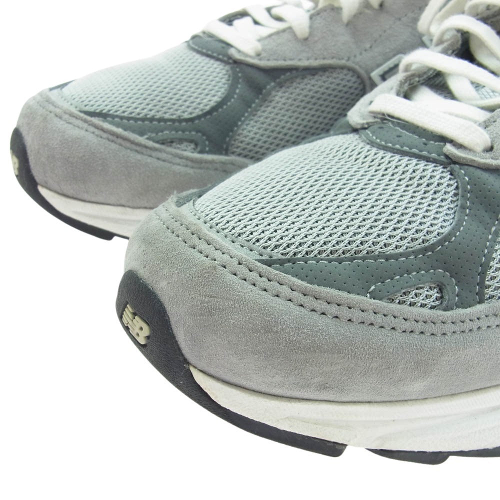 NEW BALANCE ニューバランス M990GL3 990 USA製 クラシックモデル ローカット スニーカー グレー系 UK8.5【中古】