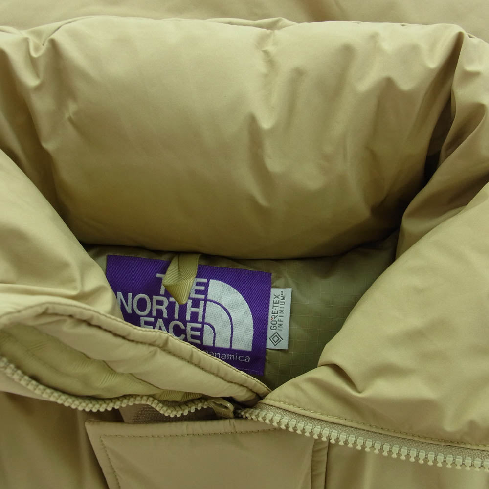 THE NORTH FACE ノースフェイス ND2064N GORE-TEX INFINIUM Down Coat ゴアテックス ダウンコート モンスター パーカー ブラウン系 L【中古】