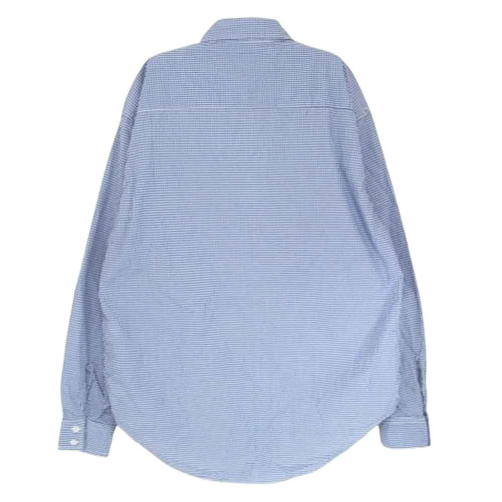 ネセサリーオアアンネセサリー ギンガムチェック ウエスタン 長袖 シャツ ブルー系 2【中古】