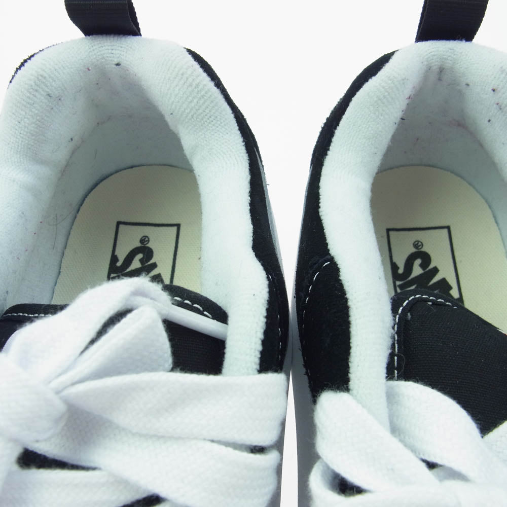VANS バンズ 507452 Knu Skool ニュースクール ローカット  スニーカー ブラック系 27.5cm【中古】