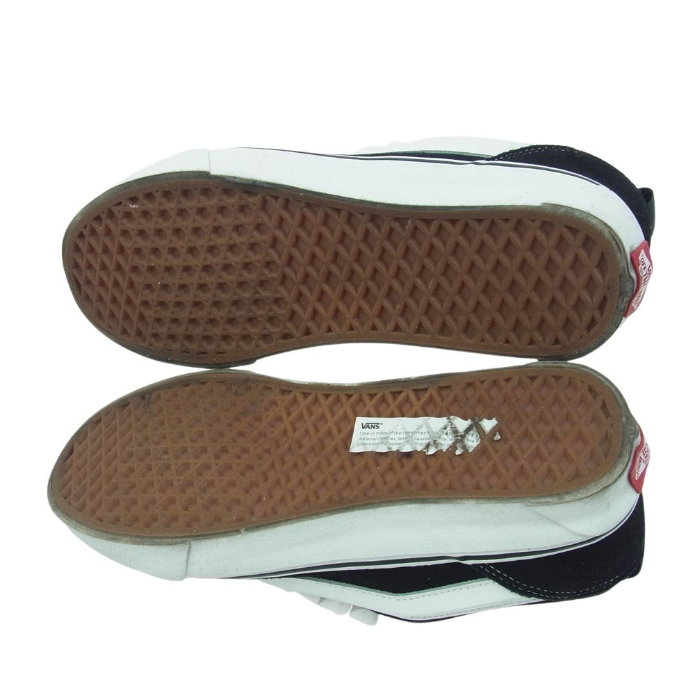 VANS バンズ 507452 Knu Skool ニュースクール ローカット  スニーカー ブラック系 27.5cm【中古】