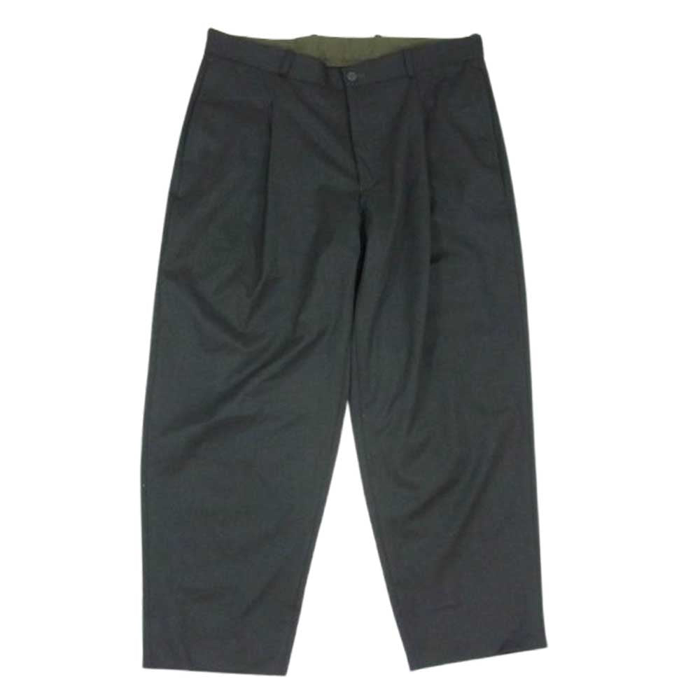 ナウン 90012034 NECESSARY or UNNECESSARY ネセサリー オア アンネセサリー SCHOOL BOTTOM B スラックス タックパンツ グレー系 2【中古】