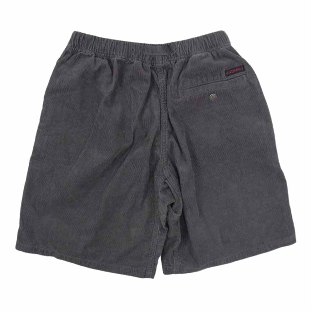 Gramicci グラミチ G55M-P093 CORDUROY G-SHORT コーデュロイ Gショーツ ハーフ パンツ チャコール系 M【極上美品】【中古】