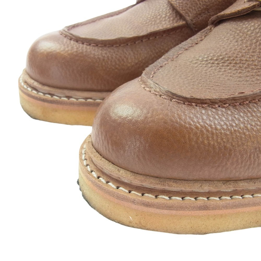 ネセサリーオアアンネセサリー 90030267 CHARMANT シャルマン GOLF Leather Shoes レザー シューズ ブラウン系 7.5【中古】