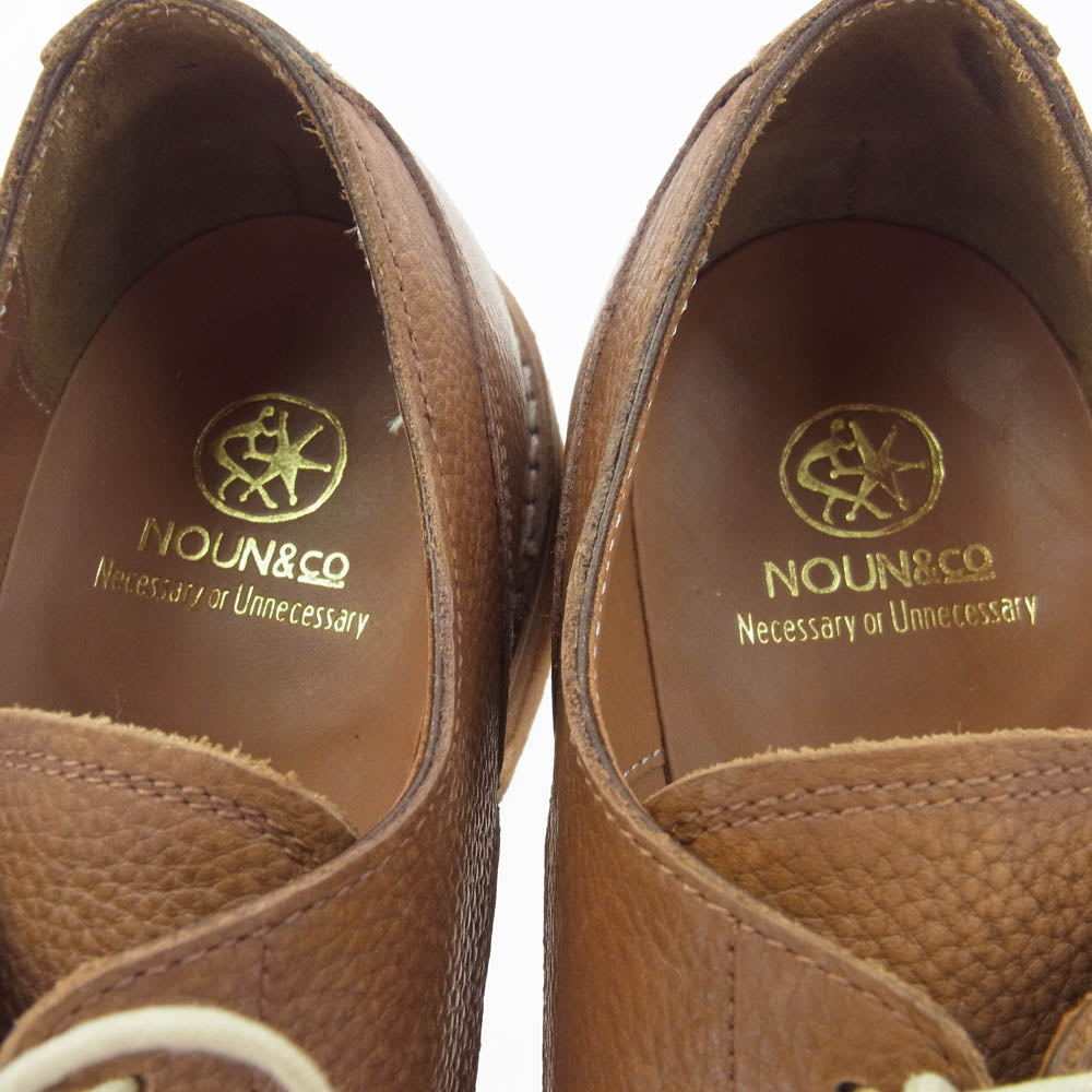 ネセサリーオアアンネセサリー 90030267 CHARMANT シャルマン GOLF Leather Shoes レザー シューズ ブラウン系 7.5【中古】