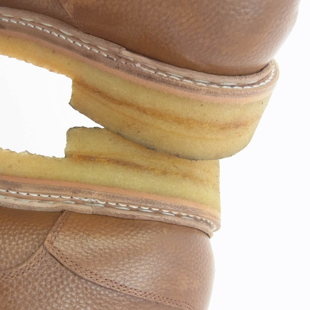 ネセサリーオアアンネセサリー 90030267 CHARMANT シャルマン GOLF Leather Shoes レザー シューズ ブラウン系 7.5【中古】