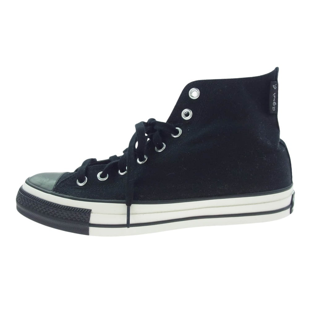 アニエスベー・コンバース コラボ ハイカットオールスター 24.5 agnes b. x CONVERSE コンバース CANVAS ALL STAR (R) HI / AB ｜agnès