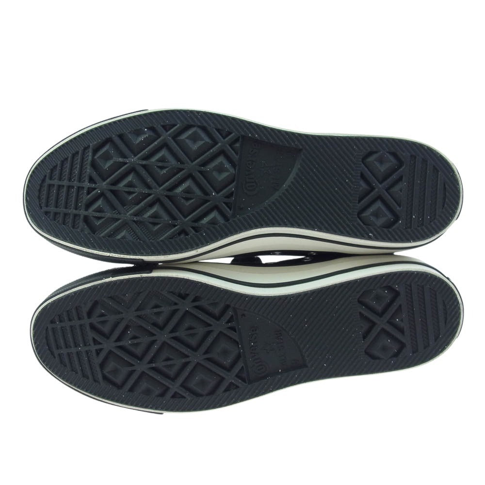 CONVERSE コンバース × agnes b. アニエスベージャパンタグ付属  ALL STAR REACT2.0 オールスター リアクト ハイカット スニーカー ブラック系 27.5cm【美品】【中古】