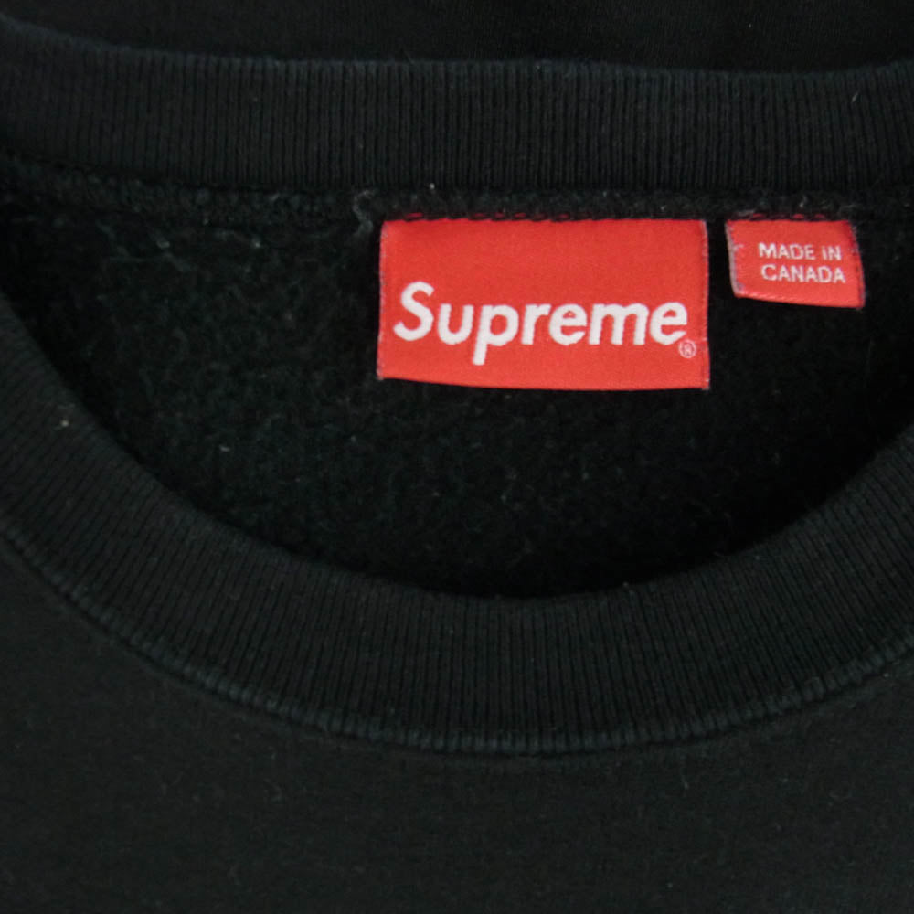 Supreme シュプリーム 22AW Box Logo Crewneck ボックス ロゴ クルーネック ブラック系 L【中古】