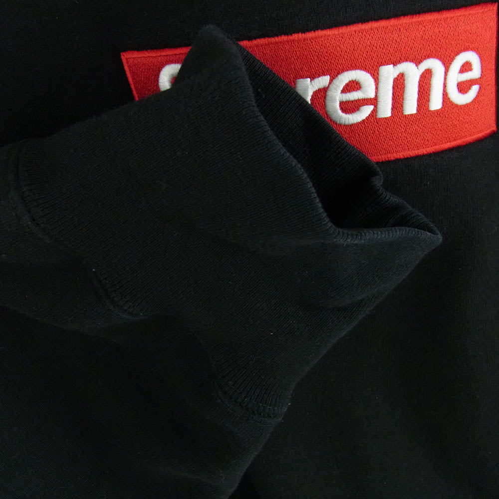 Supreme シュプリーム 22AW Box Logo Crewneck ボックス ロゴ クルーネック ブラック系 L【中古】