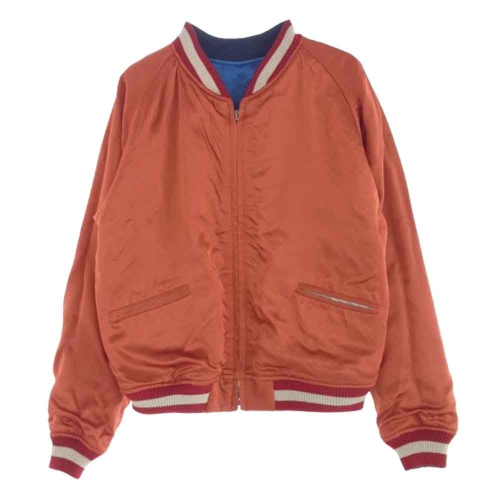 TOY'S McCOY トイズマッコイ TMJ2511 THE GOLDEN AGE ゴールデンエイジ 昭和100年記念 リバーシブル スカジャン スーベニアジャケット 傷だらけの天使 乾亨 兎と独楽 XL【極上美品】【中古】