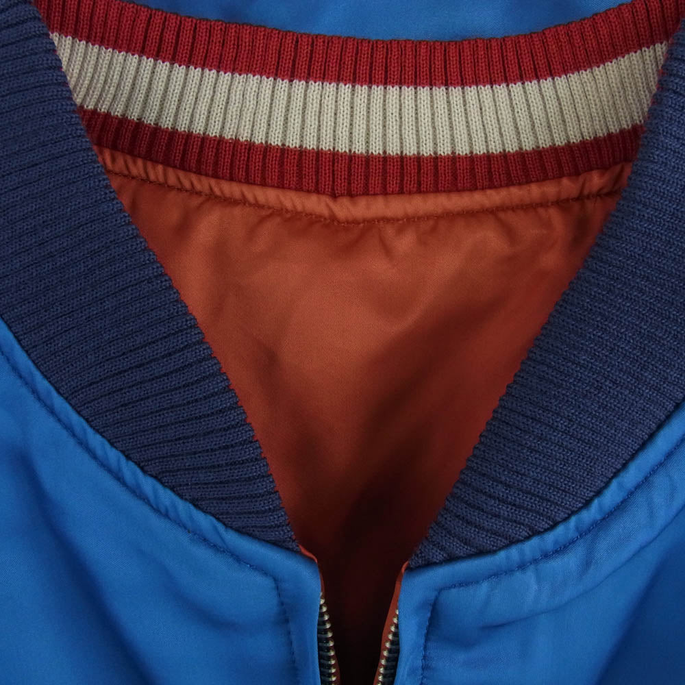 TOY'S McCOY トイズマッコイ TMJ2511 THE GOLDEN AGE ゴールデンエイジ 昭和100年記念 リバーシブル スカジャン スーベニアジャケット 傷だらけの天使 乾亨 兎と独楽 XL【極上美品】【中古】