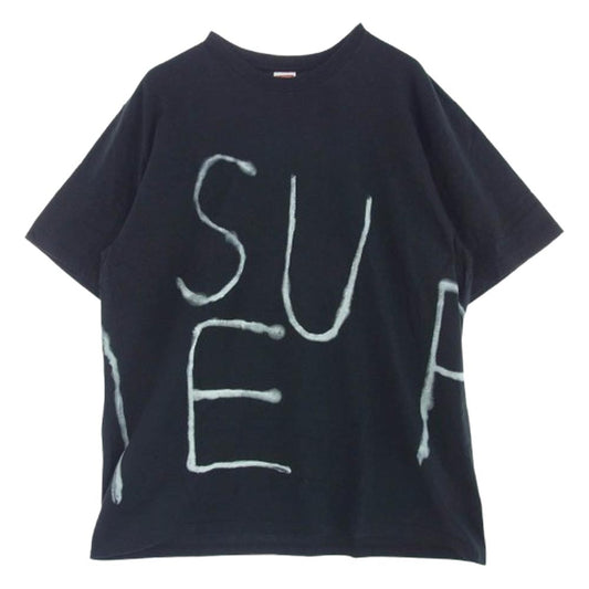 Supreme シュプリーム 25SS painted tee ペイント Tシャツ ブラック系 XL【中古】