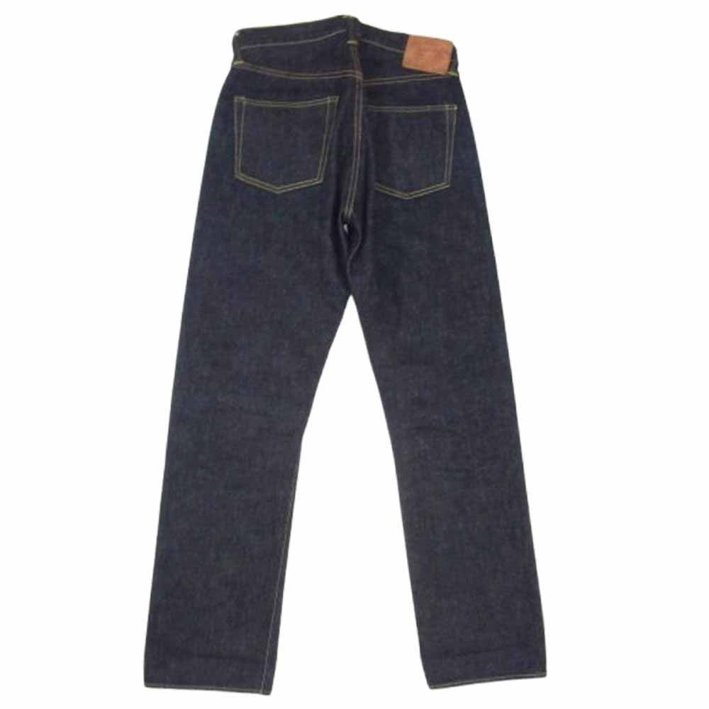 FULLCOUNT フルカウント 1101XX Straight Denim Heavy Oz ボタンフライ セルビッチデニム ストレート デニムパンツ インディゴブルー系 30【美品】【中古】