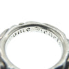 CHROME HEARTS クロムハーツ（原本無） SCRL BAND スクロール バンド リング シルバー系 11号【中古】