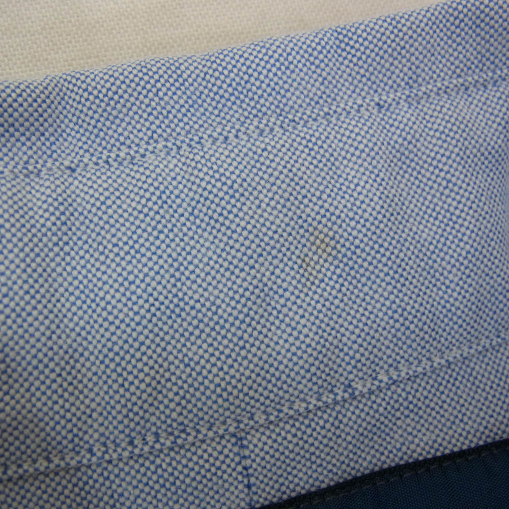 POLO RALPH LAUREN ポロ・ラルフローレン CUSTOM FIT ポニー刺繍 長袖 シャツ ブルー系【中古】