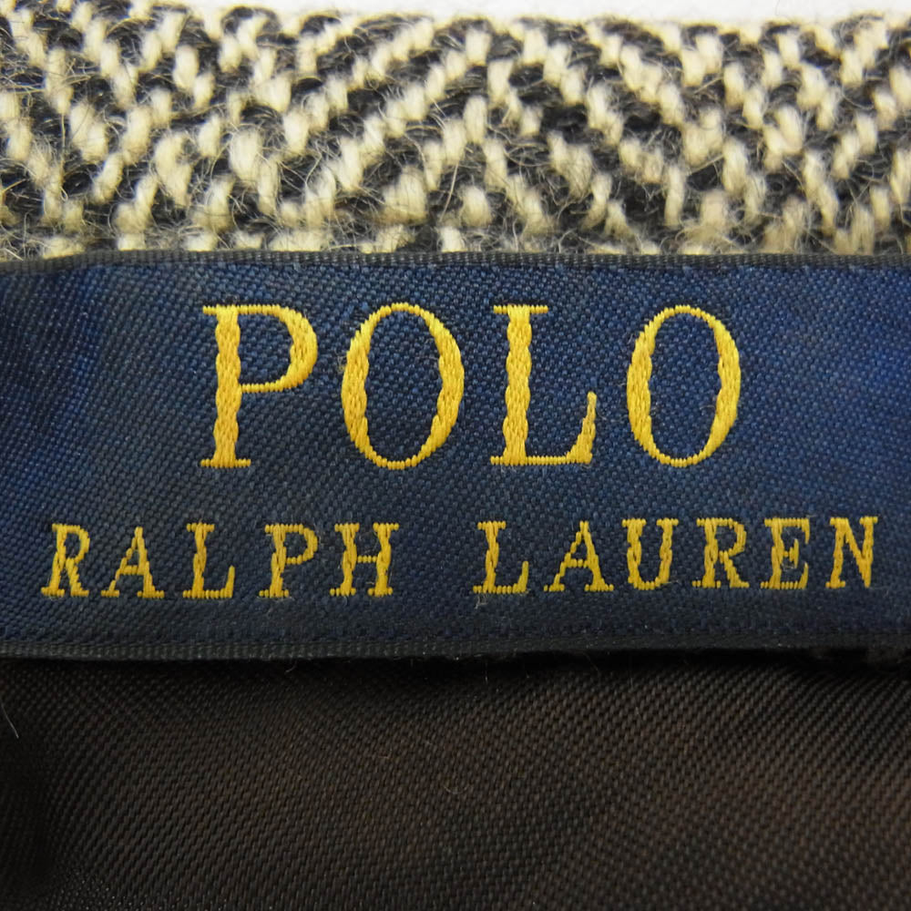 POLO RALPH LAUREN ポロ・ラルフローレン 3B テーラード ウール ジャケット ブラック系 40S【中古】