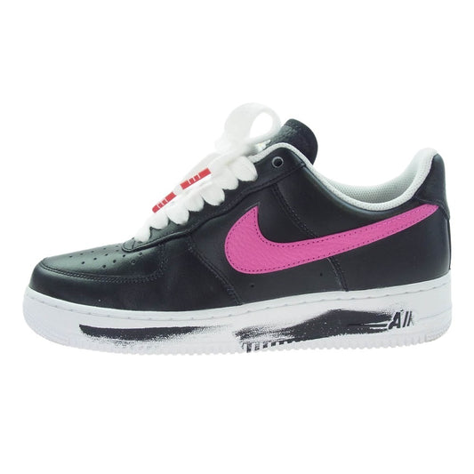 NIKE ナイキ AQ3692-004 PEACEMINUSONE ピースマイナスワン Air Force 1 Low 07 Para-Noise 3．0 G-DRAGON ローカット スニーカー【フェイクバスターズ鑑定済】 ブラック系 28.0cm【中古】