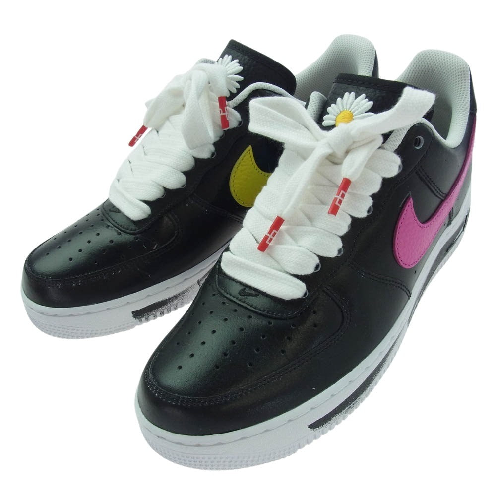 NIKE ナイキ AQ3692-004 PEACEMINUSONE ピースマイナスワン Air Force 1 Low 07 Para-Noise 3．0 G-DRAGON ローカット スニーカー【フェイクバスターズ鑑定済】 ブラック系 28.0cm【中古】
