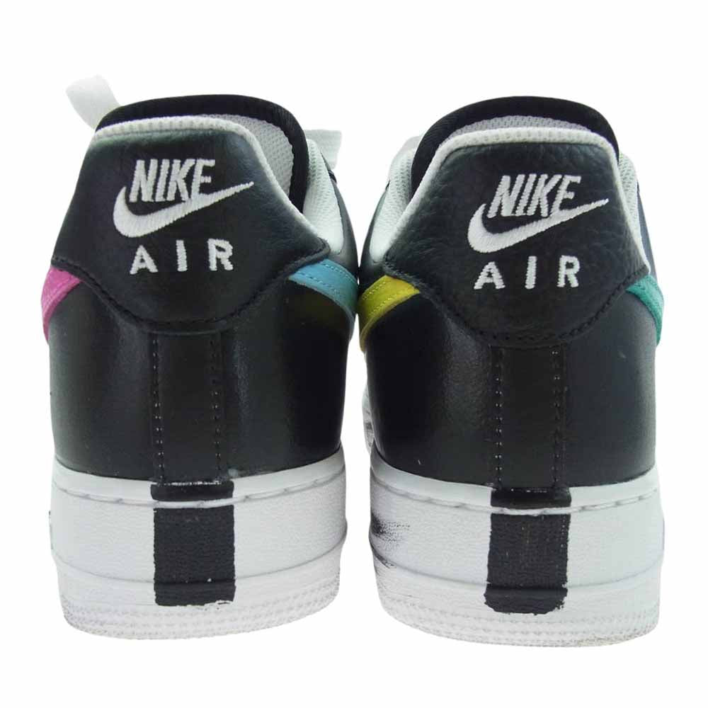 NIKE ナイキ AQ3692-004 PEACEMINUSONE ピースマイナスワン Air Force 1 Low 07 Para-Noise 3．0 G-DRAGON ローカット スニーカー【フェイクバスターズ鑑定済】 ブラック系 28.0cm【中古】