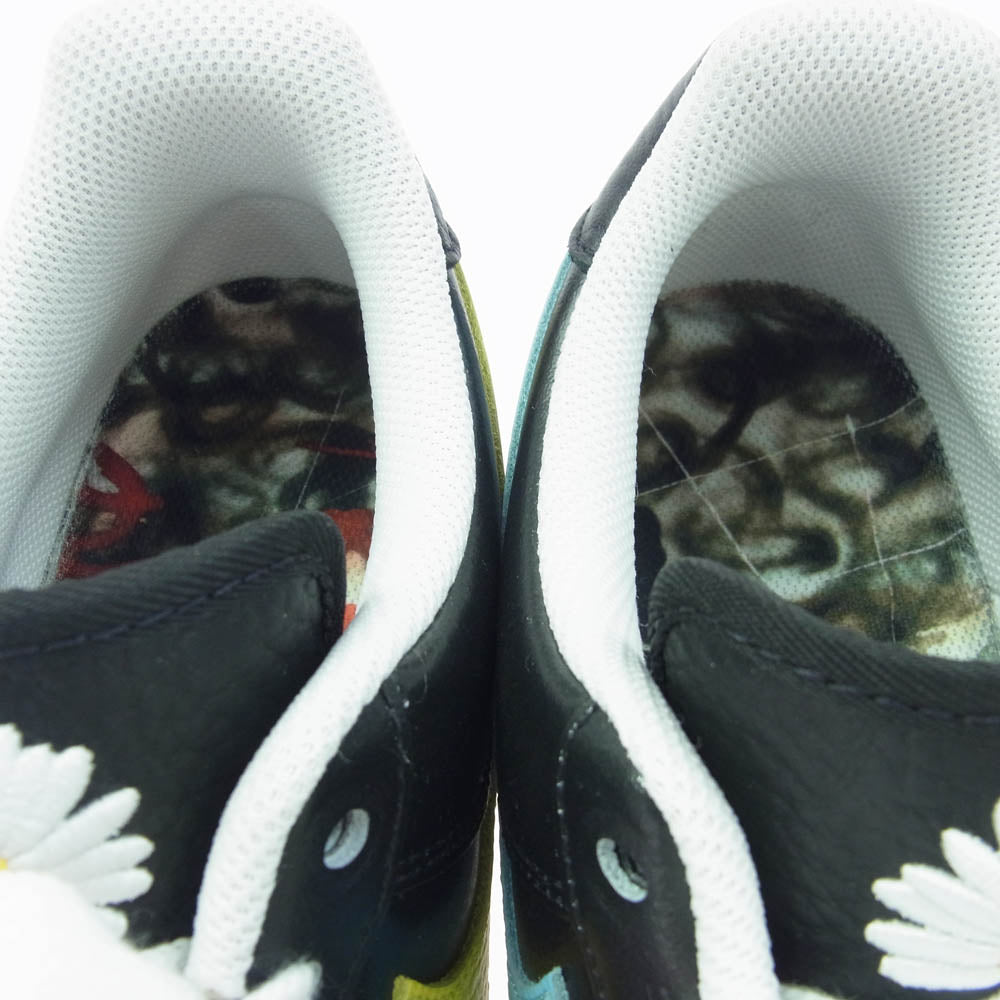 NIKE ナイキ AQ3692-004 PEACEMINUSONE ピースマイナスワン Air Force 1 Low 07 Para-Noise 3．0 G-DRAGON ローカット スニーカー【フェイクバスターズ鑑定済】 ブラック系 28.0cm【中古】