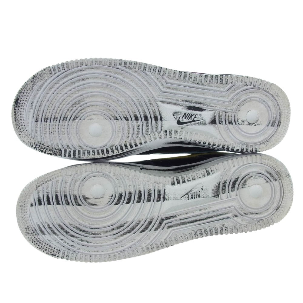 NIKE ナイキ AQ3692-004 PEACEMINUSONE ピースマイナスワン Air Force 1 Low 07 Para-Noise 3．0 G-DRAGON ローカット スニーカー【フェイクバスターズ鑑定済】 ブラック系 28.0cm【中古】