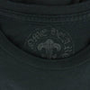 CHROME HEARTS クロムハーツ（原本無） 国内正規品 CHプラス レザーパッチ スクロールラベル ポケット付き 半袖 Tシャツ ブラック系 S【中古】