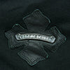 CHROME HEARTS クロムハーツ（原本無） 国内正規品 CHプラス レザーパッチ スクロールラベル ポケット付き 半袖 Tシャツ ブラック系 S【中古】