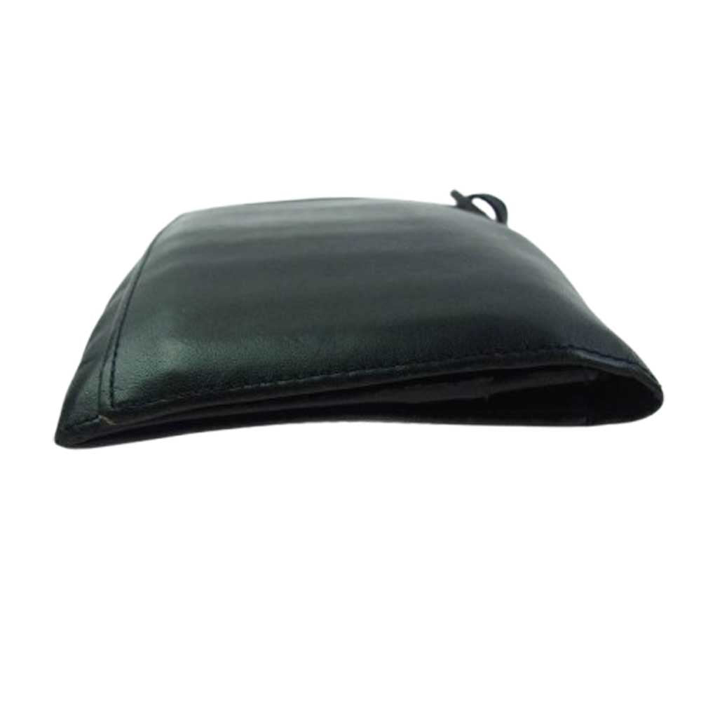 PUERTA DEL SOL プエルタデルソル レザ― ロングウォレット 長財布 ブラック系【中古】