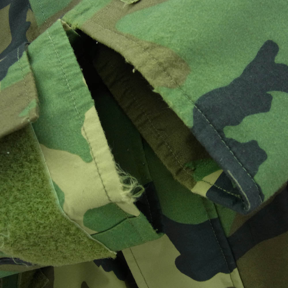 ALPHA アルファ 90's ECWCS ALPHA社製 PARKA COLD WEATHER CAMOUFLAGE カモフラージュ コールドウェザー パーカー カーキ系 M【中古】