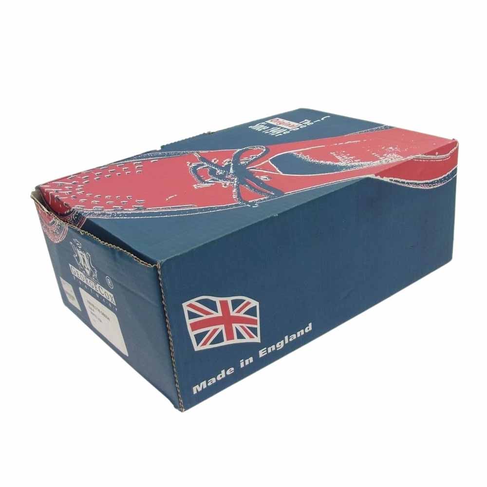 GEORGE COX ジョージコックス 英国製 3588VIB 2 TIE GIBSON ギブソン ラバーソール シューズ ホワイト系 UK4【中古】