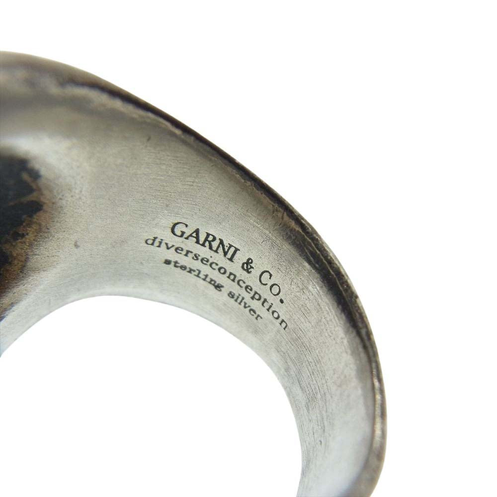 GARNI ガルニ × CALEE キャリー スカル リング シルバー系【中古