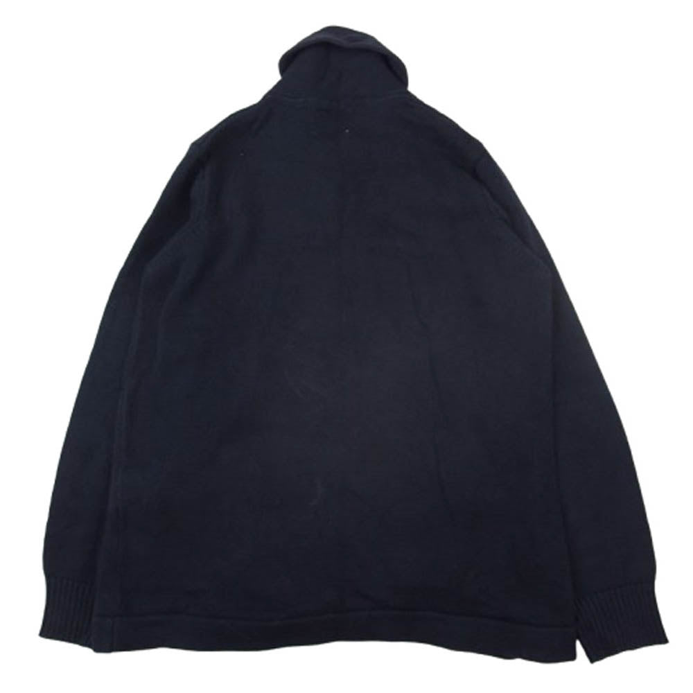 A BATHING APE アベイシングエイプ URSUS BAPE ロゴ ブルゾン カーディガン ネイビー系 M【中古】