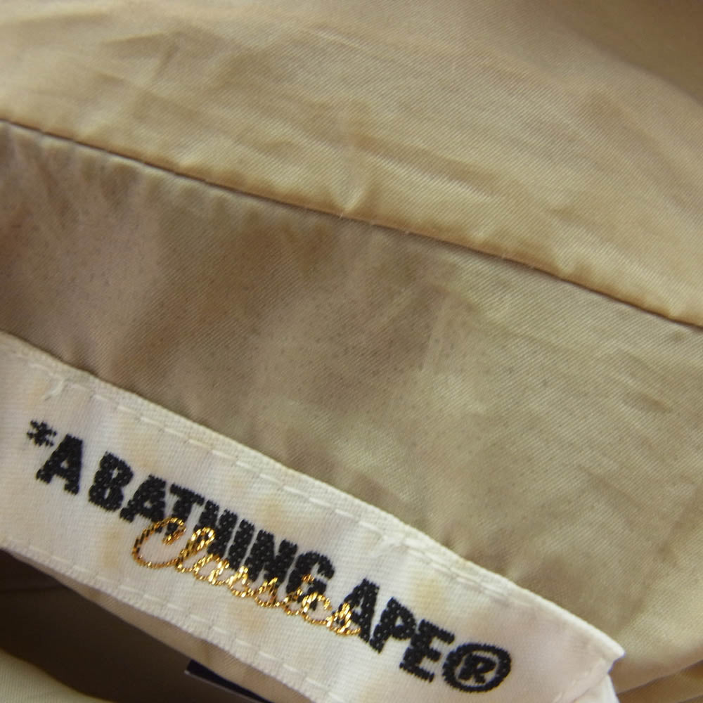 A BATHING APE アベイシングエイプ ナイロン マウンテン パーカー ブラウン系 XS【中古】